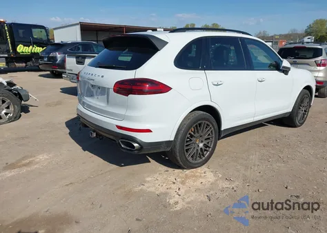 2017 Porsche Cayenne Platinum Edition from USA, damaged, VIN WP1AA2A2XHKA85652